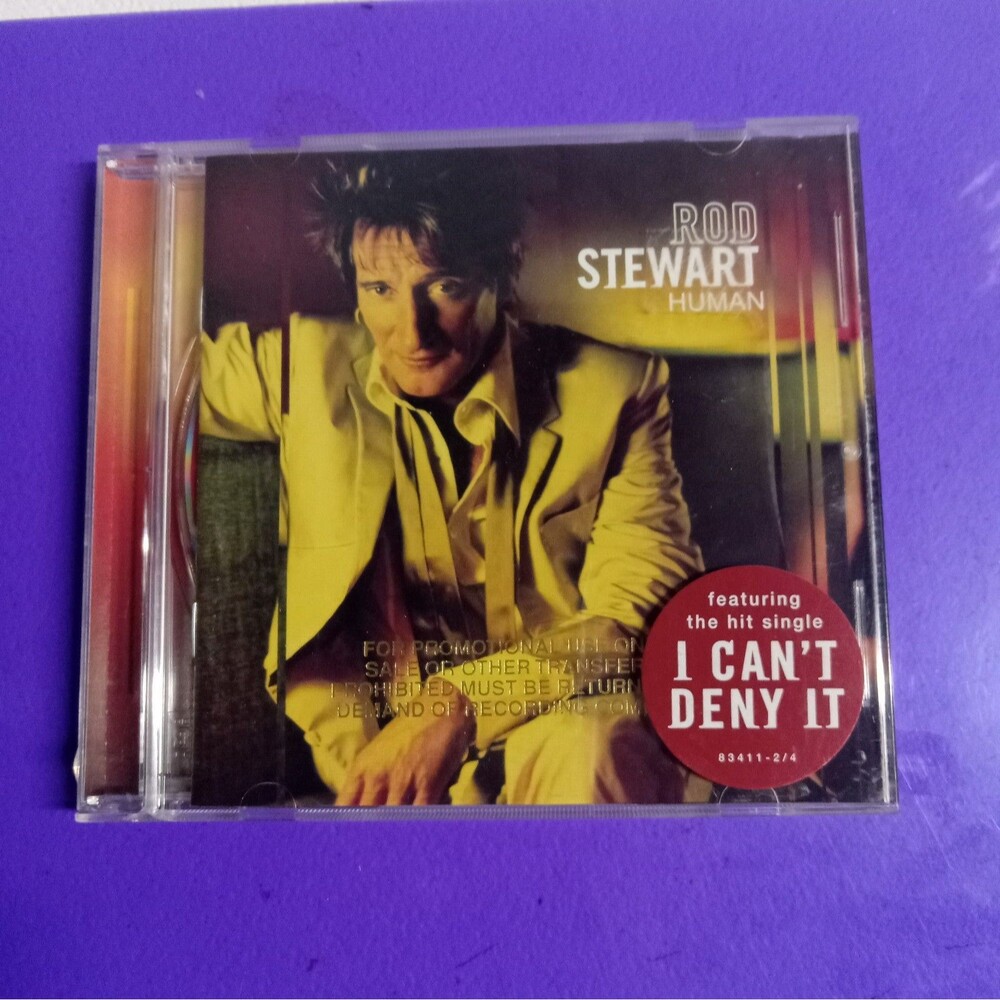Human by Rod Stewart (CD, 2001, Atlantic)